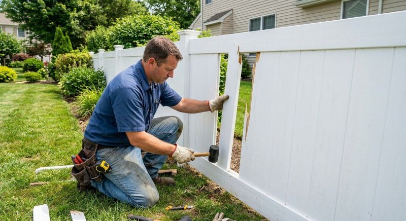 Vinyl Fence Repair