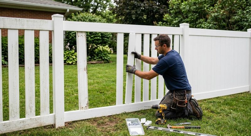 Vinyl Fence Repair
