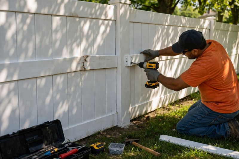 Vinyl Fence Repair
