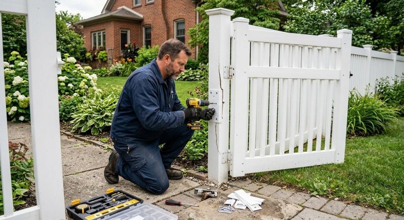 Vinyl Fence Repair
