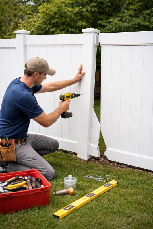 Vinyl Fence Repair