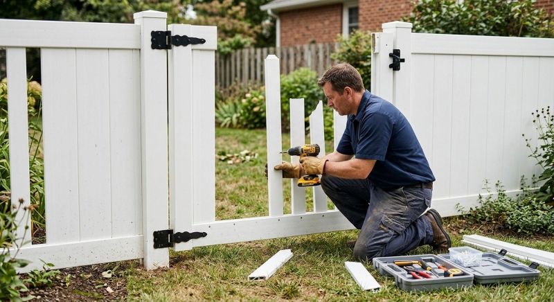 Vinyl Fence Repair