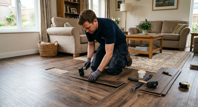 Vinyl Floor Repair
