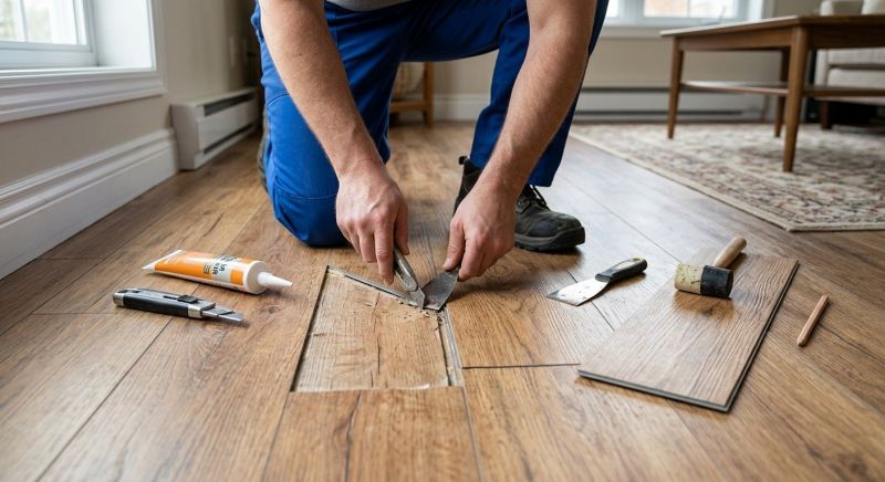 Vinyl Floor Repair