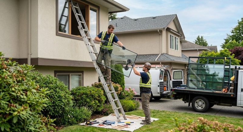 Window Glass Installation