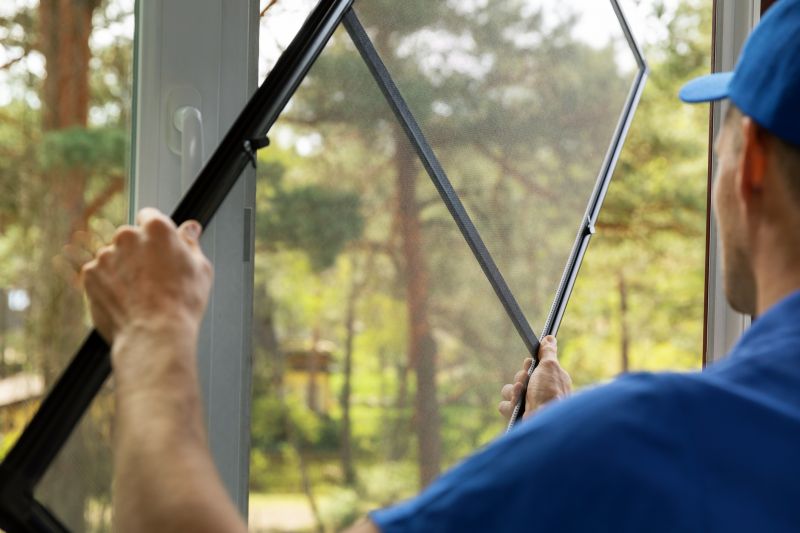 Window Screen Installation