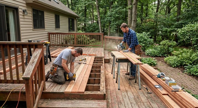 Wood Deck Repair