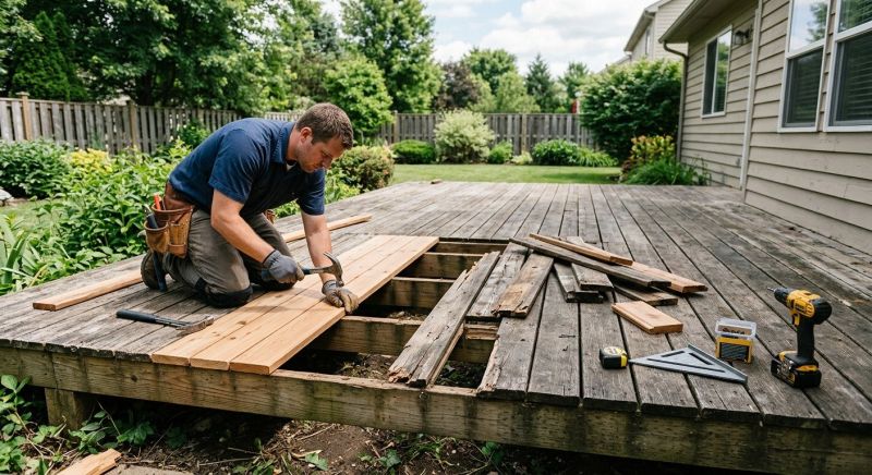 Wood Deck Repair