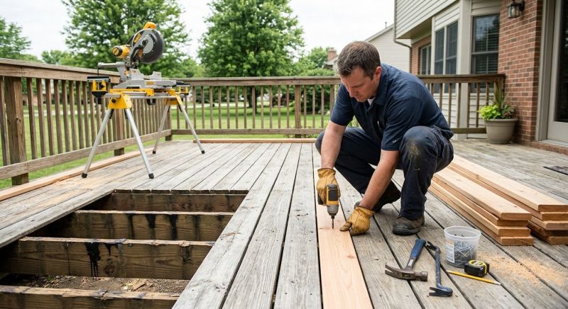 Wood Deck Repair