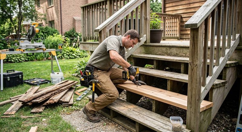 Wood Deck Repair