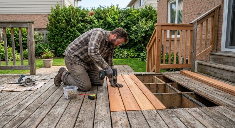 Wood Deck Repair