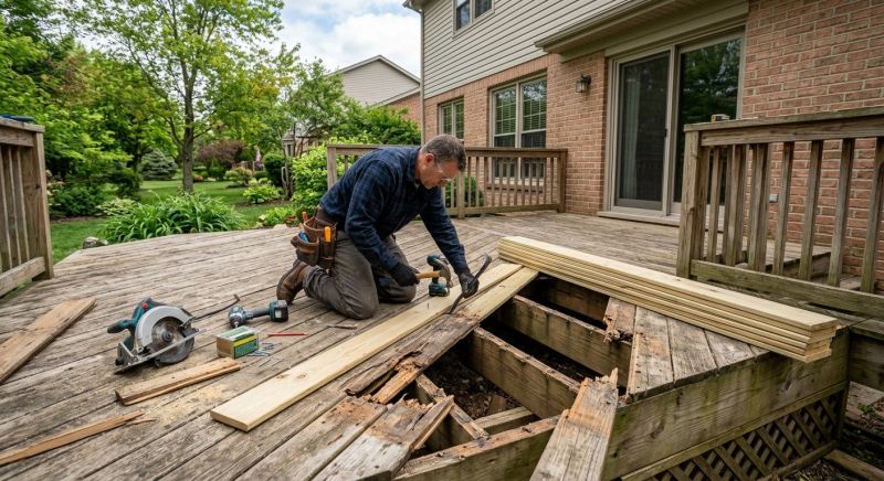 Wood Deck Repair