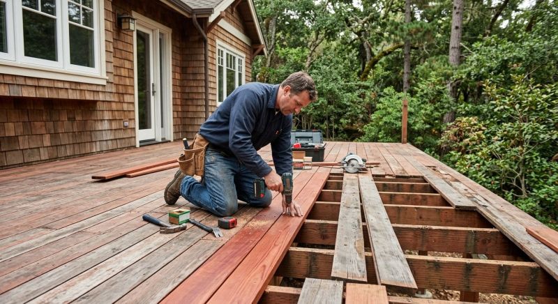 Wood Deck Repair