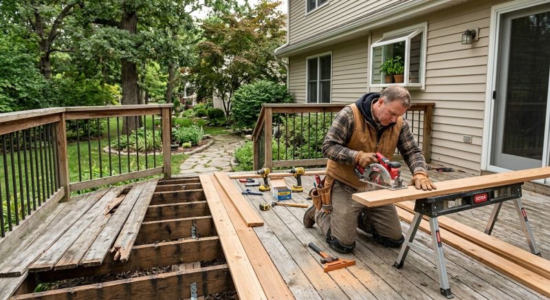 Wood Deck Repair