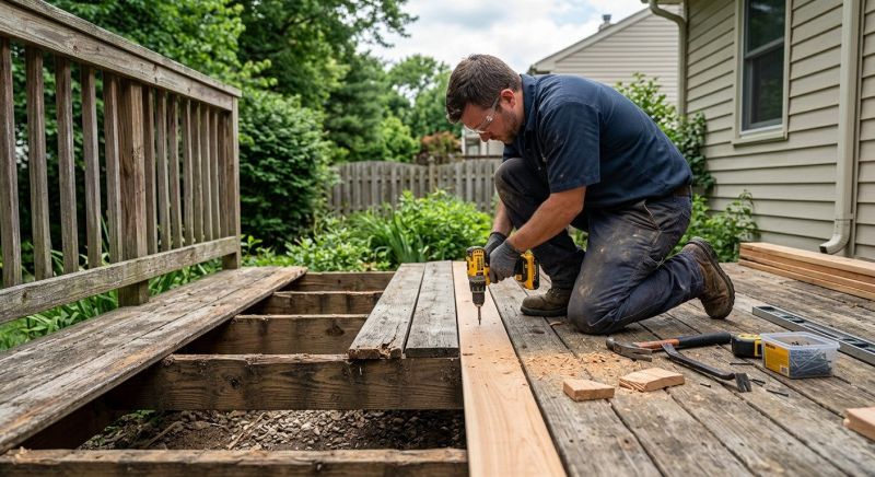 Wood Deck Repair