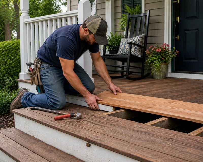 Wood Deck Repair