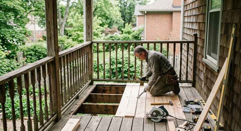 Wood Deck Repair