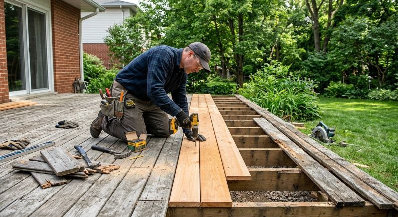 Wood Deck Repair