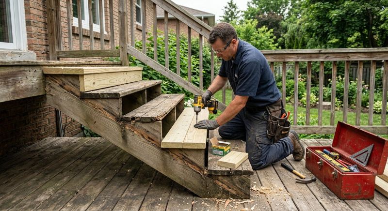 Wood Deck Repair