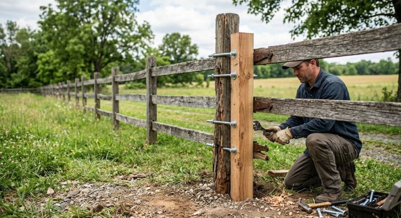 Wood Fence Repair