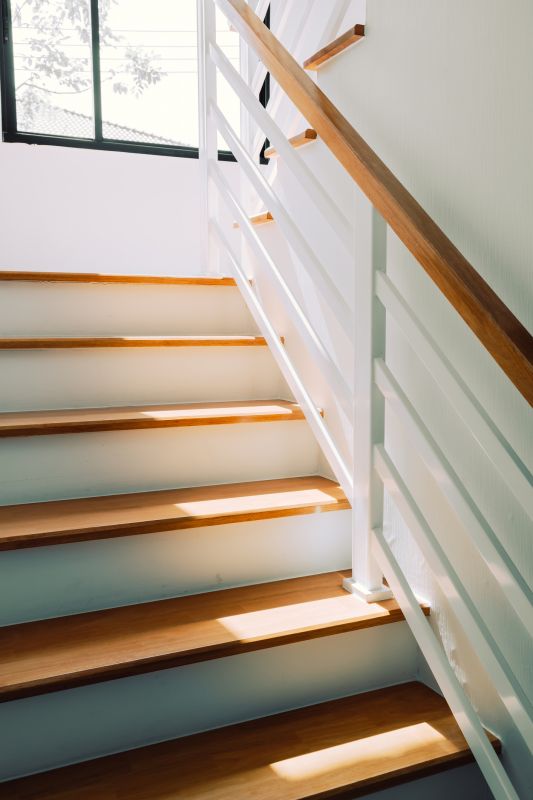 Wood Stairs Installation