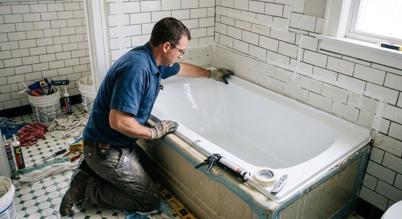 Bathtub Liner Installation