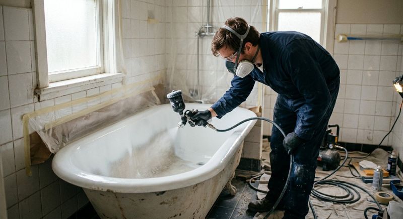Restoring An Old Bathtub