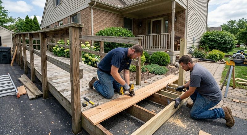 Wood Ramp Repair